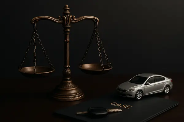scales of justice on a lawyer's office desk from EZ Lemon Law Lawyer in Keller, TX - Keller TX scales of justice on a lawyer's office desk from EZ Lemon Law Lawyer in Keller, TX - Keller TX