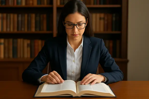 a female lawyer reading a legal book from EZ Lemon Law Lawyer in Mansfield, TX - Mansfield TX a female lawyer reading a legal book from EZ Lemon Law Lawyer in Mansfield, TX - Mansfield TX
